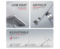 Axagon HMC-STND USB-C 5Gbps ALUMINUM STAND & HUB 7in1 - 1353487 - zdjęcie 3